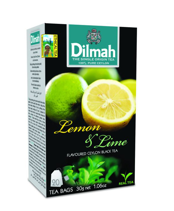 Dilmah filteres tea lemon&lime