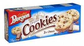 Bergen Keksz 3 féle csokival 150 g - os