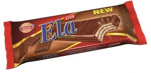 Ela diabetikus mártott ostya