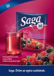 Saga Málna izű filt. tea 40g