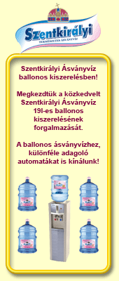 Szentkirályi ballonos áasványvíz